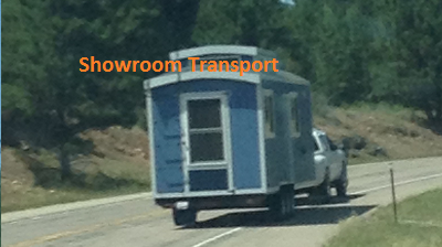 Another Tiny home shipped by Showroom Transport